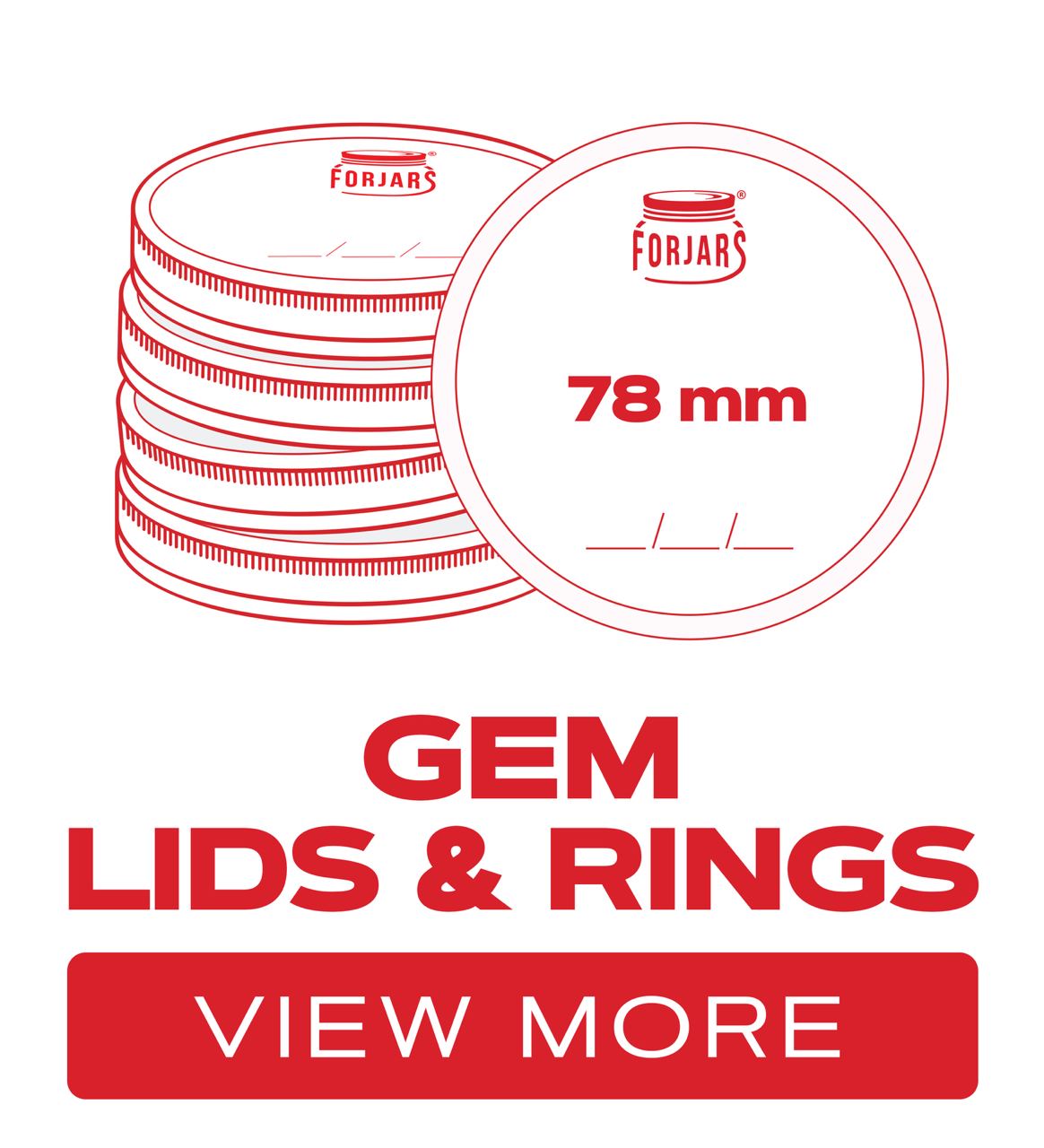 GEM LIDS & RINGS