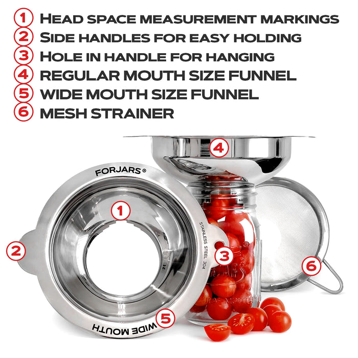 Forjars®  - Funnel set