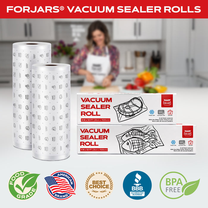 Vacuum Sealer Roll (8-inch)