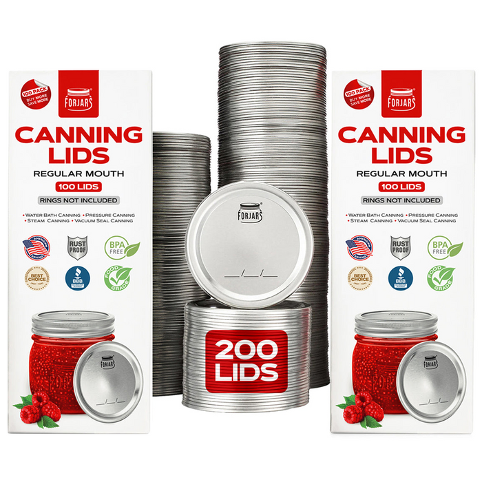 3 Day Sale: 250 Canning Lids for the Price of 200!