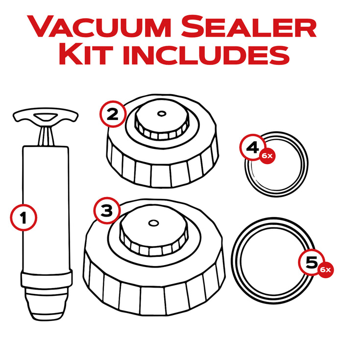 Forjars® Vacuum Sealer Kit